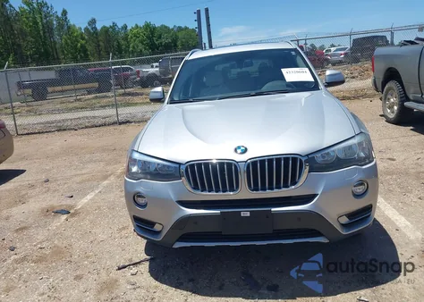 2015 BMW X3 xDrive28I from USA, damaged, VIN 5UXWX9C55F0D61011